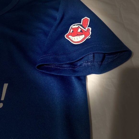 Cleveland Indians Baseball Jersey Shirt I am In The Tribe Player Martinez 41Sz S - Picture 6 of 6